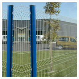 上海园区折弯护栏网案例