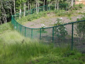 1.山东边坡勾花护栏网案例